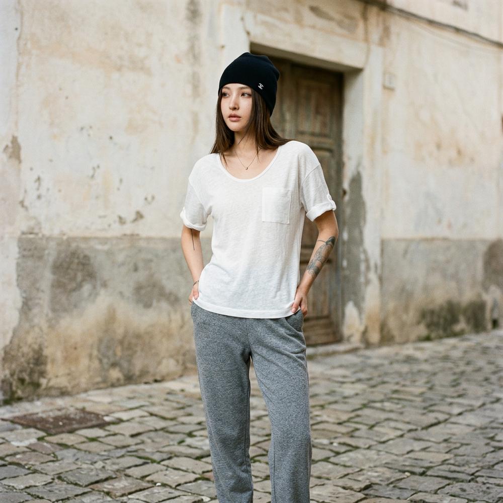 Darel | Kurzärmliges Jersey Shirt