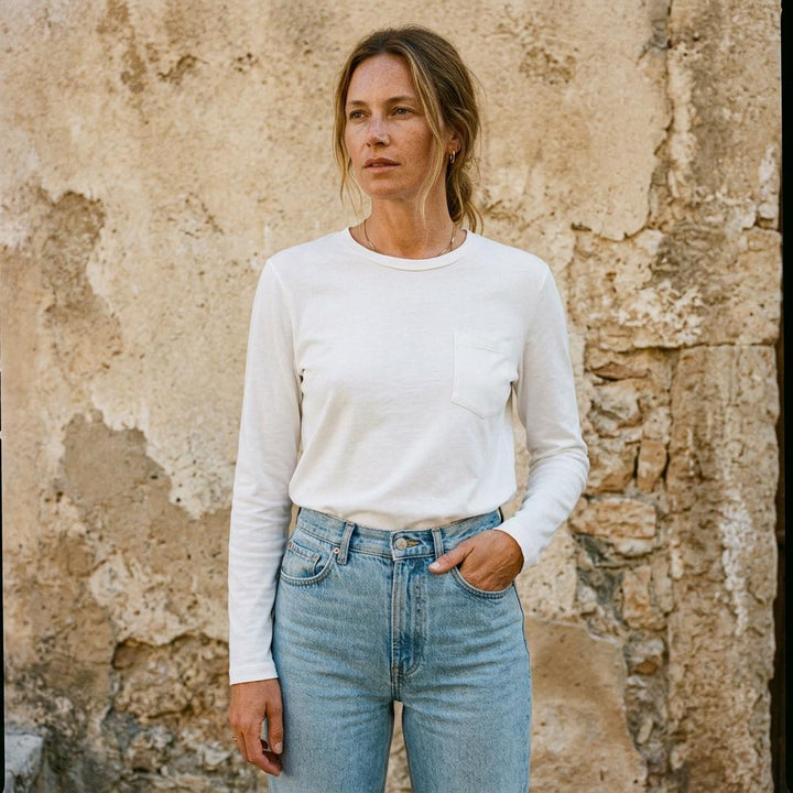 Vezan | Langärmliges Baumwoll Shirt