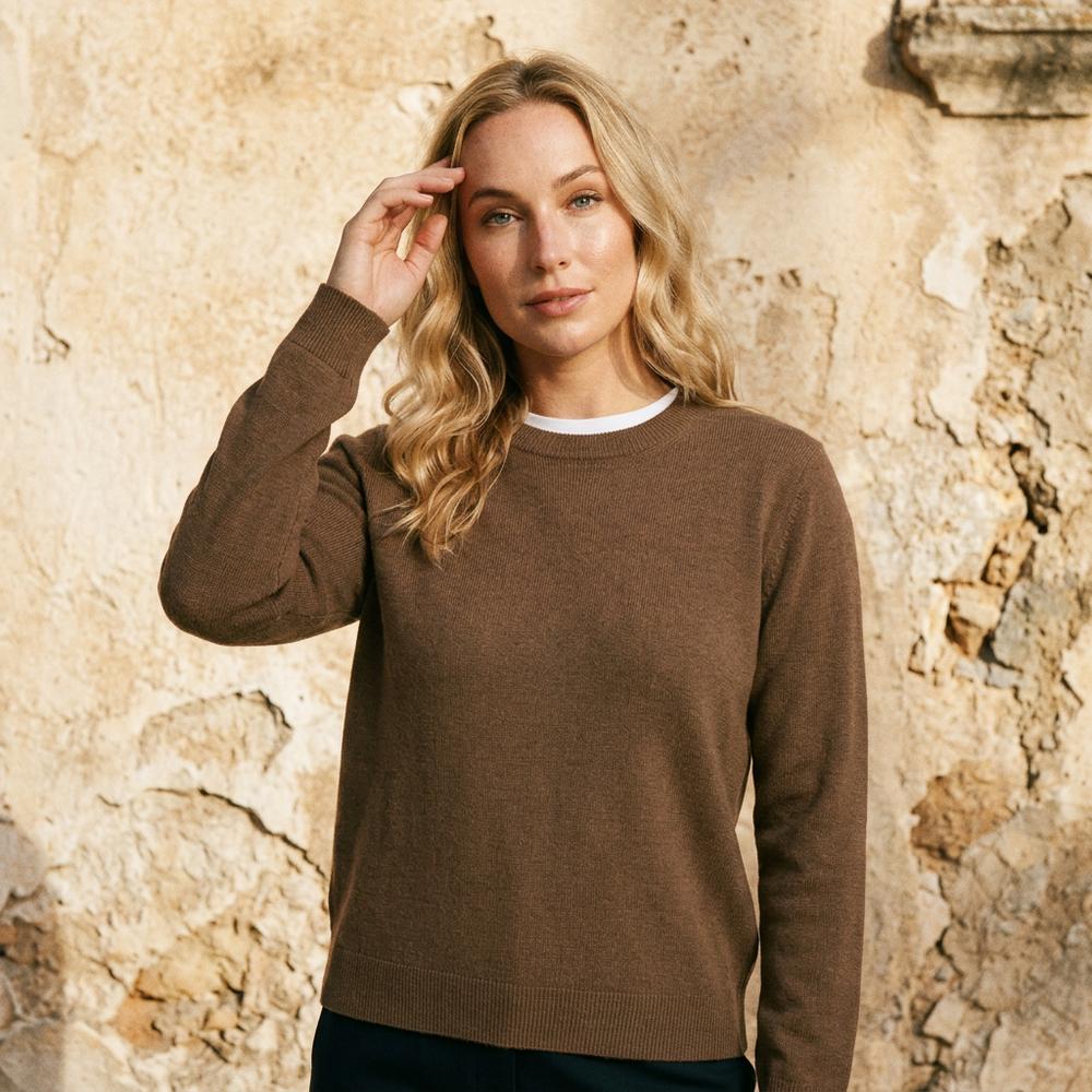 Sevar | Langärmliger Feingestrickter Pullover