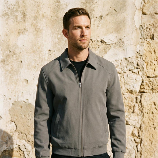Vesel | Gekragte Gezipte Jacke