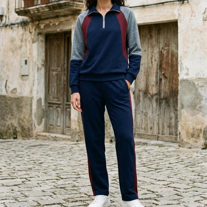 Dasan | Mehrfarbiger Sweat Anzug
