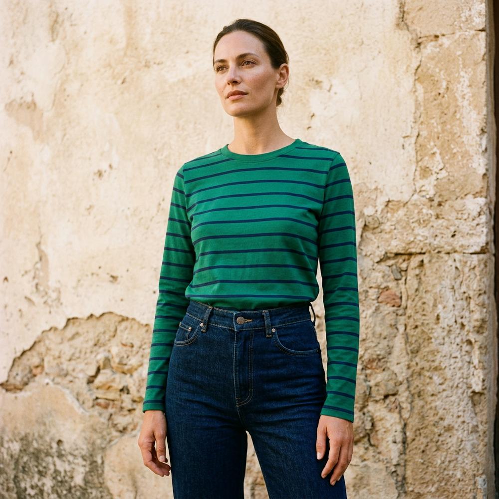 Yotor | Langärmliges Gestreiftes Shirt