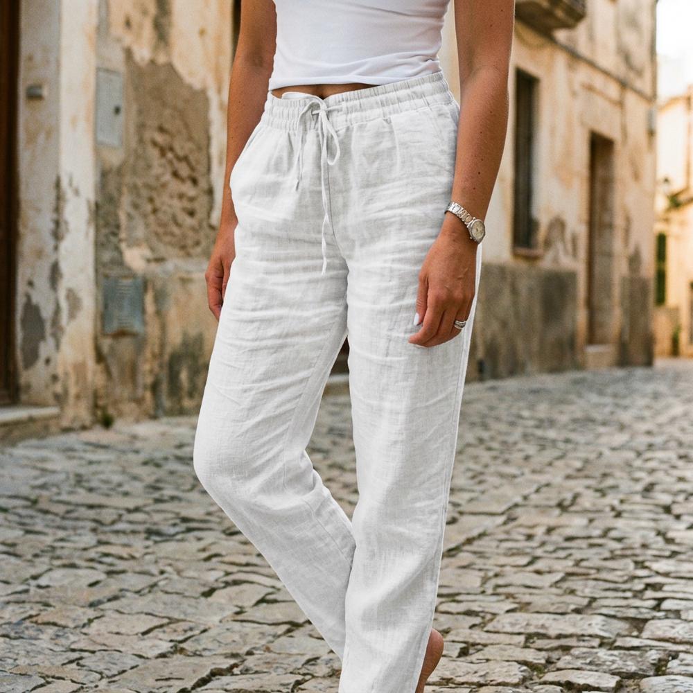 Elkar | Leichte Leinen Hose