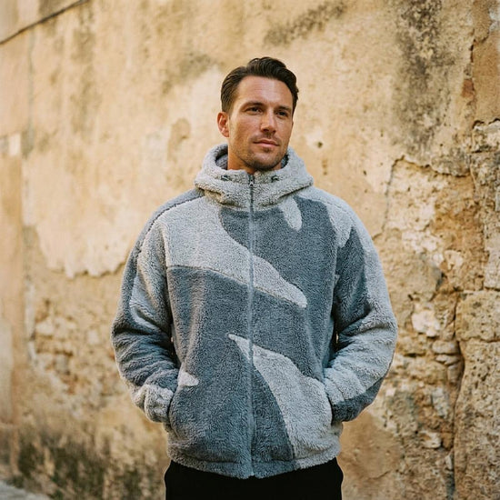Lyrev | Voluminöse Plüschige Jacke