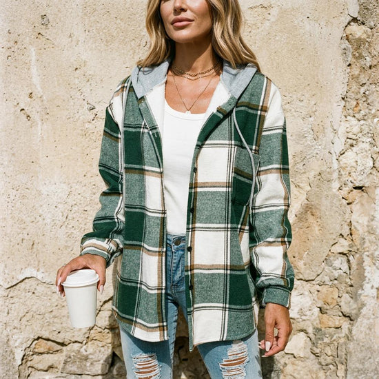 Rolar | Gefütterte Karierte Jacke