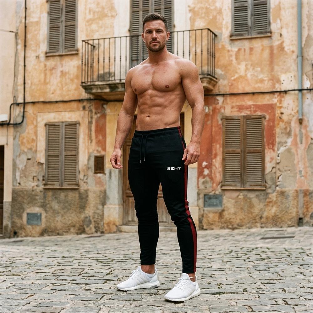 Macys Wear - Veser | Schmale Gestreifte Hose Herren