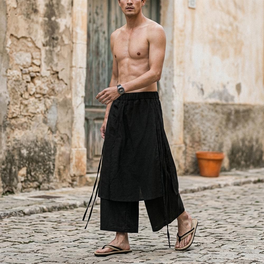 Macys Wear - Zetal | Asymmetrische Weite Hose Unisex