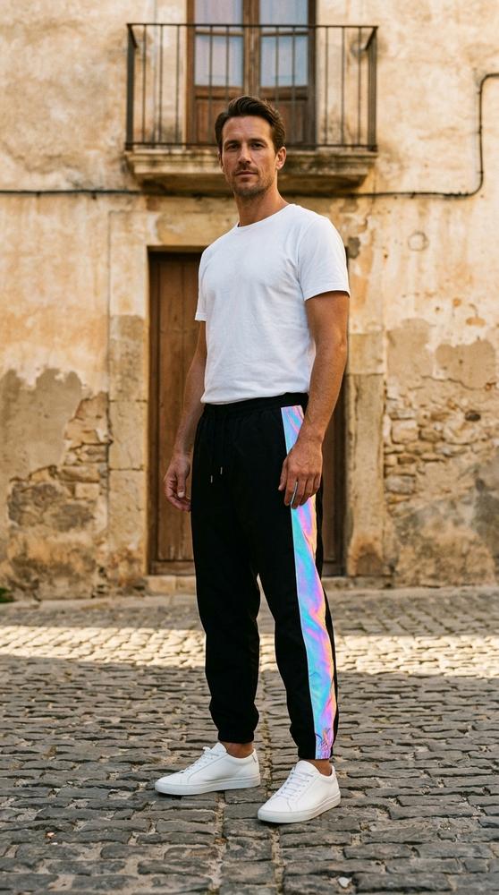 Macys Wear - Romel | Reflektierende Lockere Hose Unisex