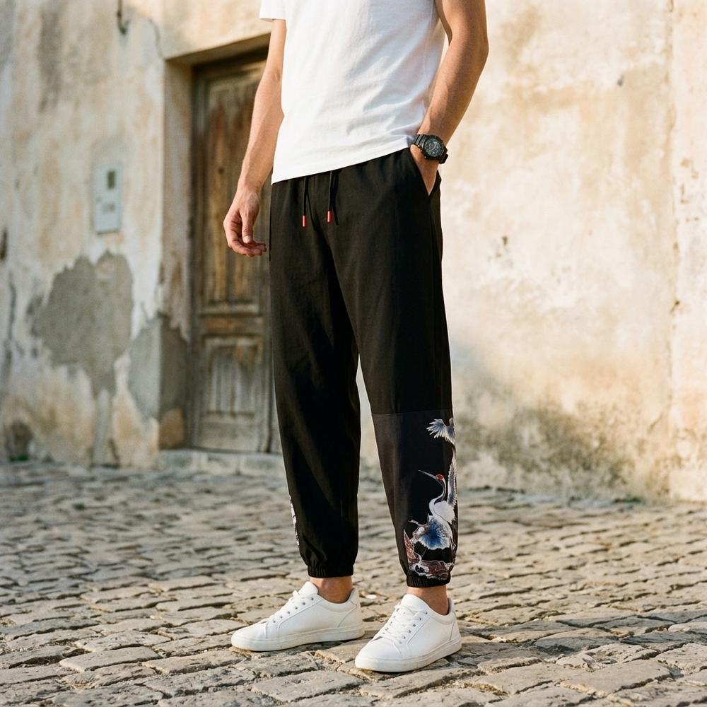 Macys Wear - Novel | Verziert Zulaufend Hose Herren