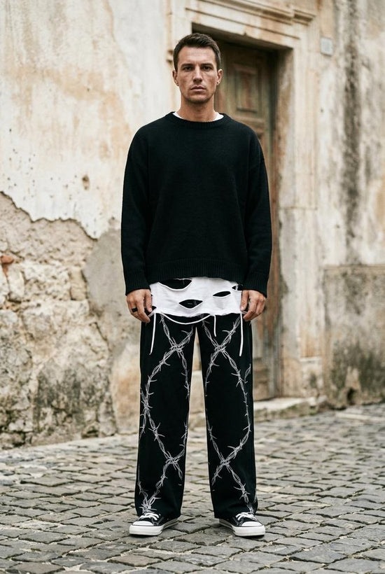 Macys Wear - Nedar | Bedruckte Baumwoll Hose Unisex