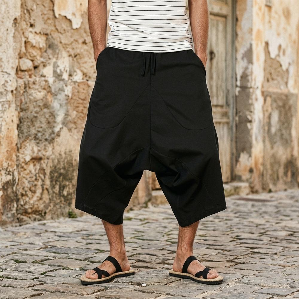 Macys Wear - Roron | Weit Geschnittene Verkürzte Hose Unisex
