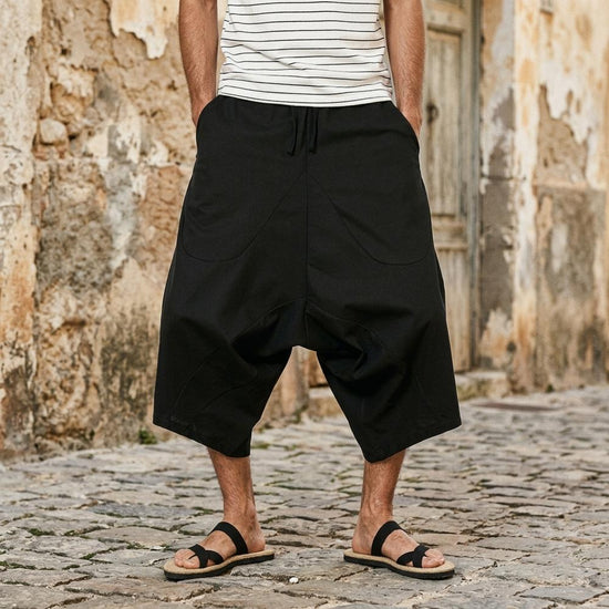 Macys Wear - Roron | Weit Geschnittene Verkürzte Hose Unisex