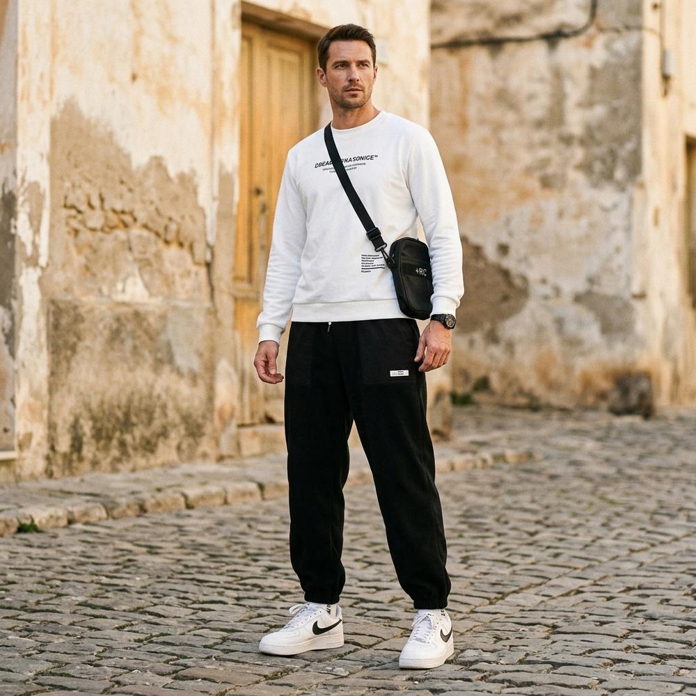 Macys Wear - Sasin | Elastische Gefütterte Hose Unisex