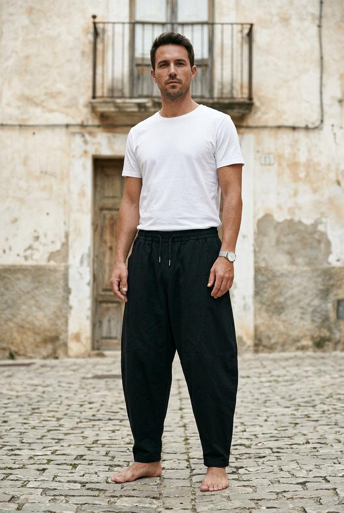 Macys Wear - Rivin | Weit Geschnittene Baumwoll Hose Unisex