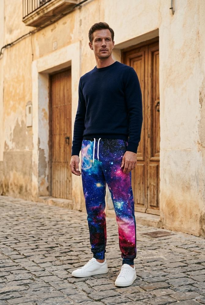 Macys Wear - Lylar | Bedruckt Elastisch Hose Unisex