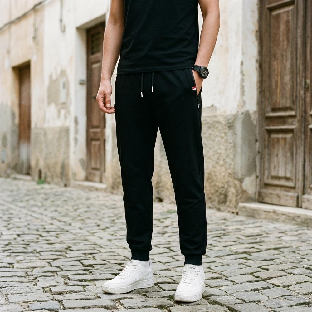 Macys Wear - Alran | Elastisch Sportlich Hose Herren