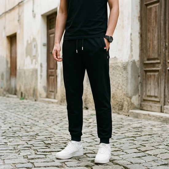 Macys Wear - Alran | Elastisch Sportlich Hose Herren