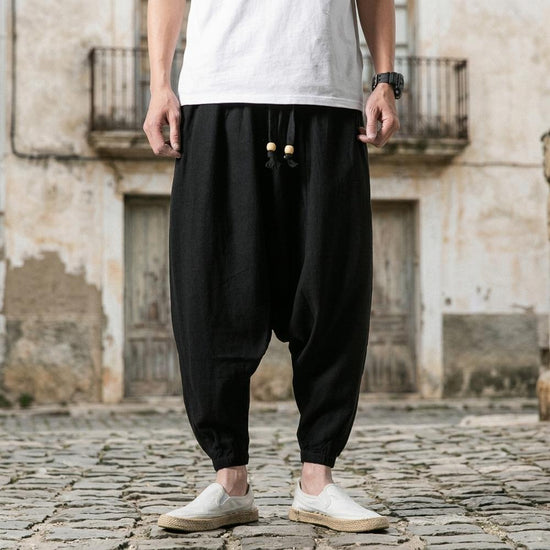Macys Wear - Vemel | Tief Geschnittene Strukturierte Hose Herren