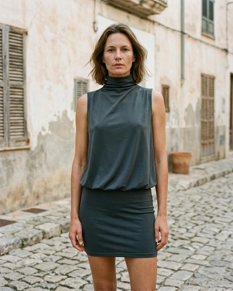 Macys Wear - Leran | Neckholder Rückenfreies Kleid Damen