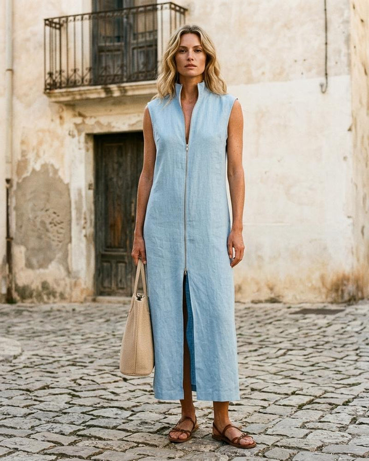 Macys Wear - Nelar | Ärmelloses Langes Kleid Damen