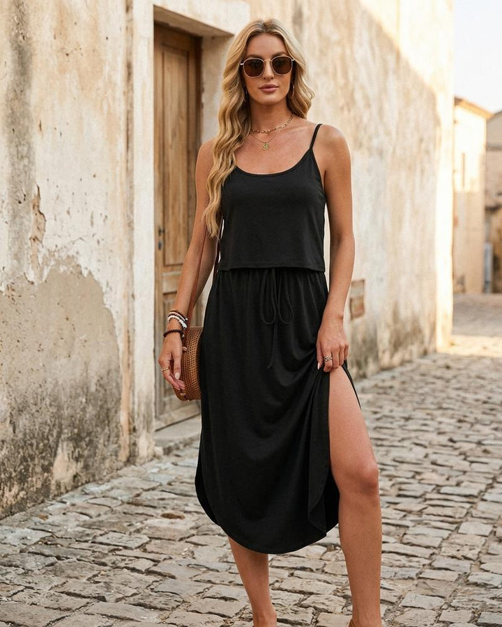 Macys Wear - Elkar | Ärmellos Tailliert Kleid Damen