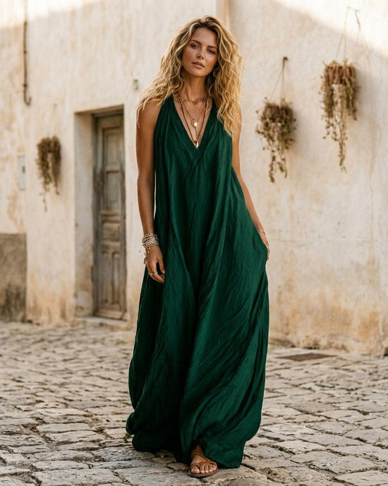 Macys Wear - Yozan | Ärmelloses Bodenlanges Kleid Damen