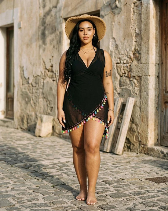 Macys Wear - Vizan | Ärmellos Verziert Tunika Damen