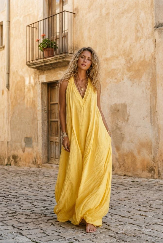 Macys Wear - Yozan | Ärmelloses Bodenlanges Kleid Damen