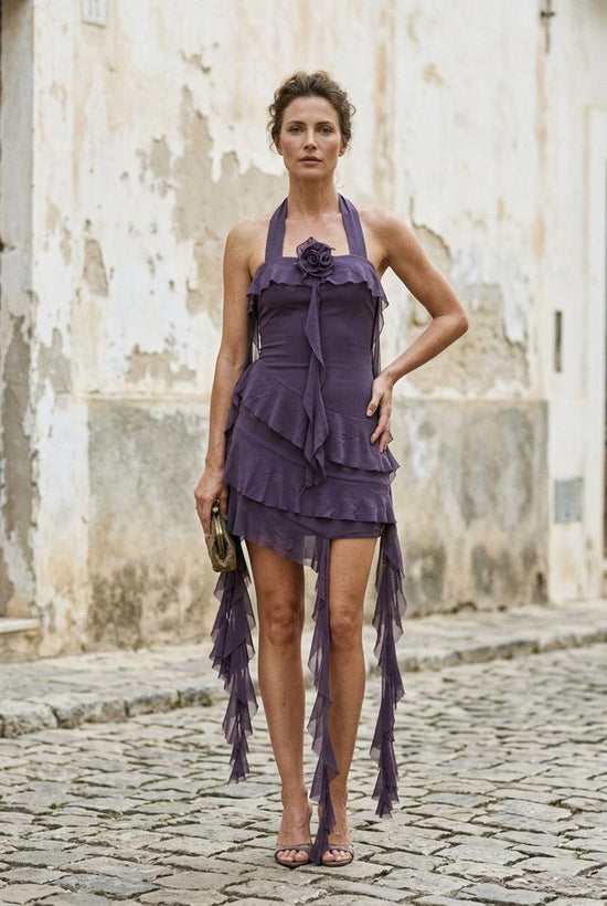 Macys Wear - Tavar | Gestuftes Ärmelloses Kleid Damen