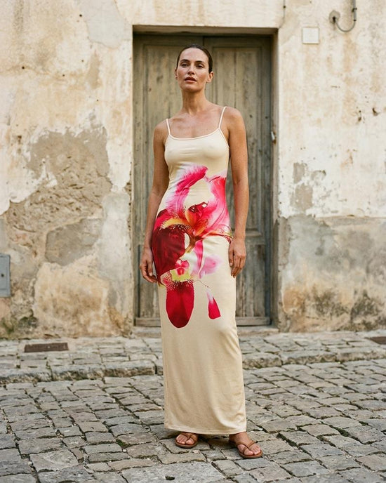 Macys Wear - Vitir | Bedrucktes Langärmliges Kleid Damen