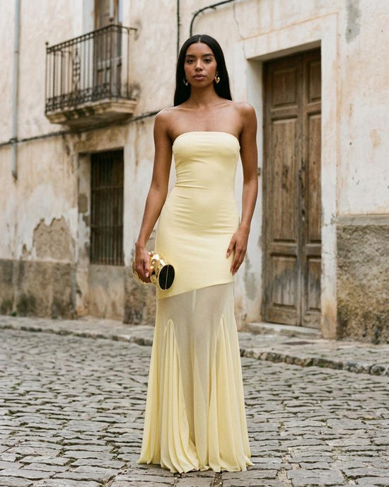 Macys Wear - Nomin | Trägerloses Transparentes Kleid Damen