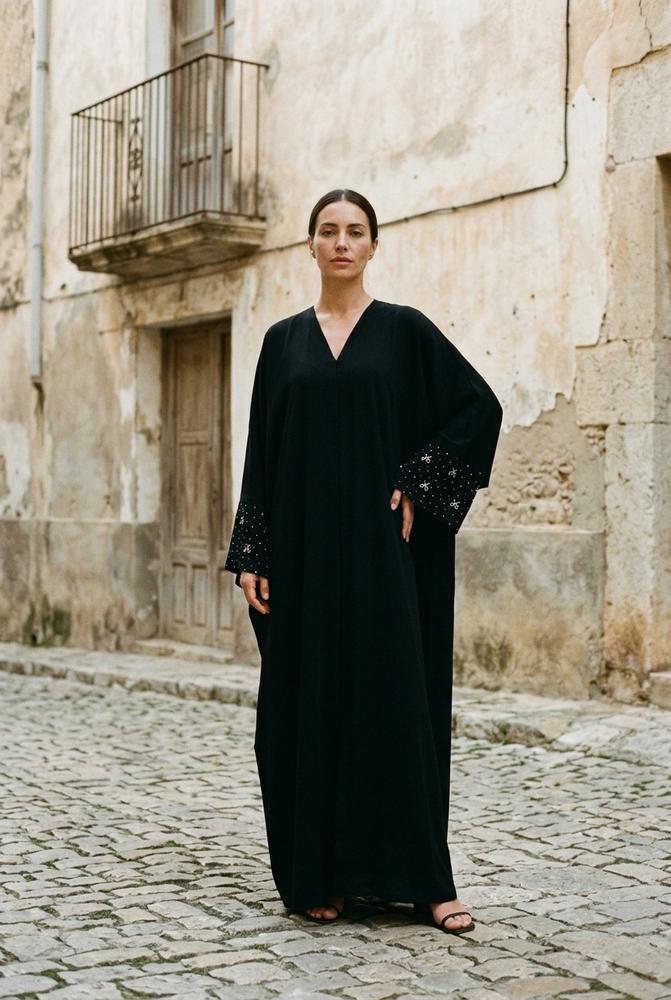 Macys Wear - Zasol | Verziertes Weites Kleid Damen