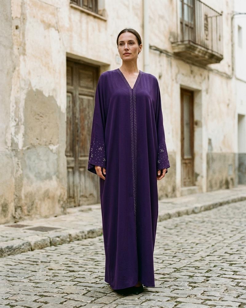 Macys Wear - Zasol | Verziertes Weites Kleid Damen