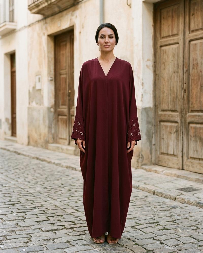 Macys Wear - Zasol | Verziertes Weites Kleid Damen