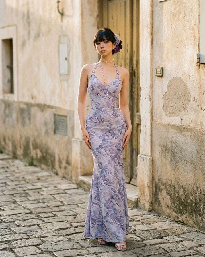 Macys Wear - Semon | Ärmellos Gemustert Kleid Damen