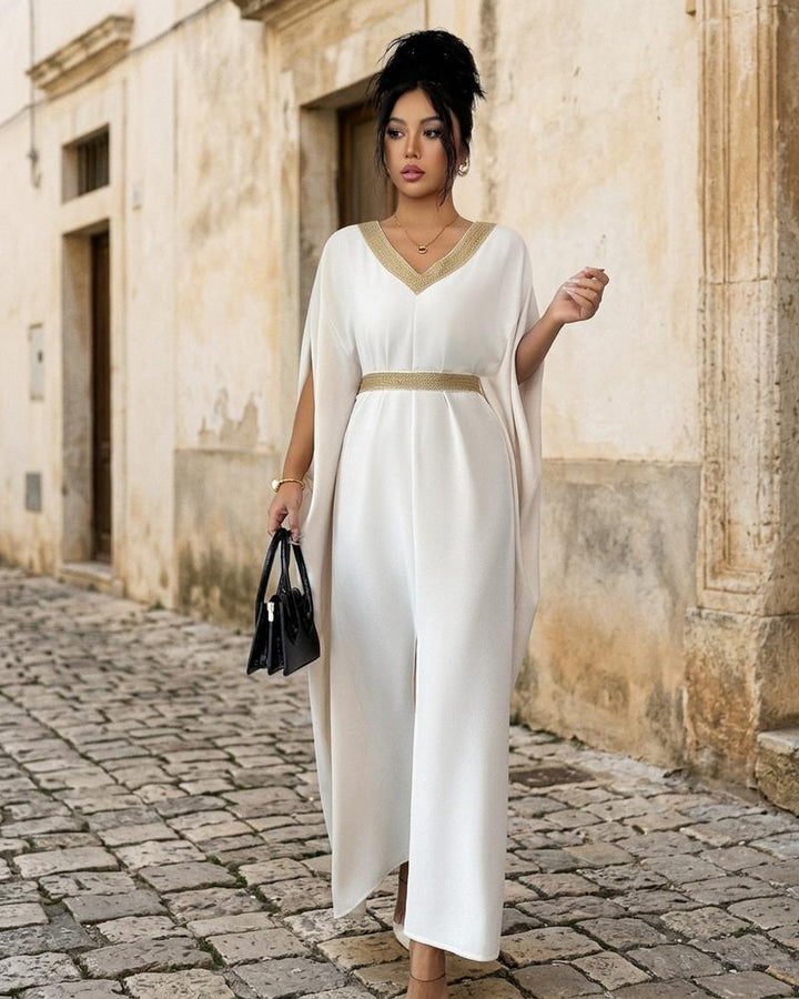 Macys Wear - Netal | Tailliert Verziert Kleid Damen