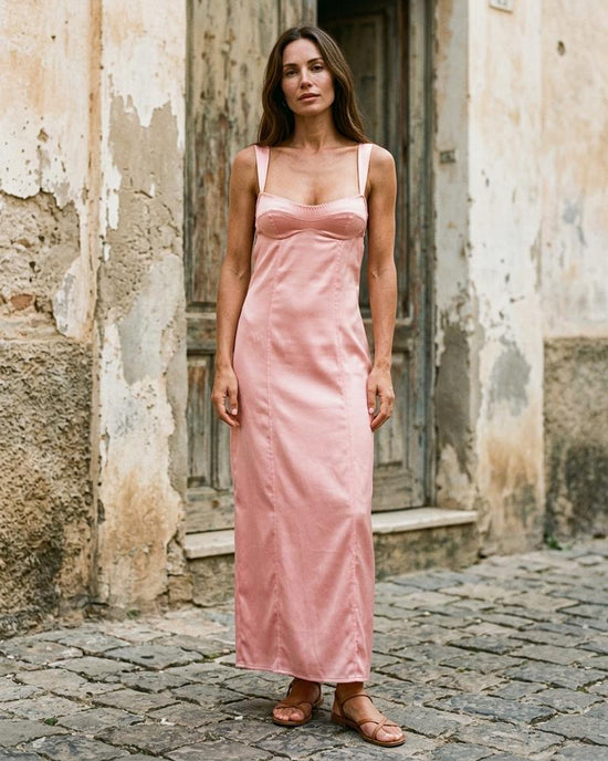 Macys Wear - Kerev | Ärmellos Tailliert Kleid Damen