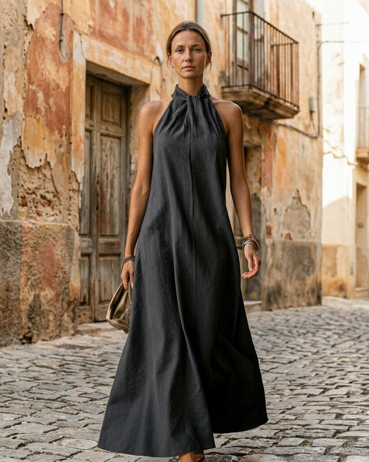 Macys Wear - Elsan | Ärmellos Lang Kleid Damen