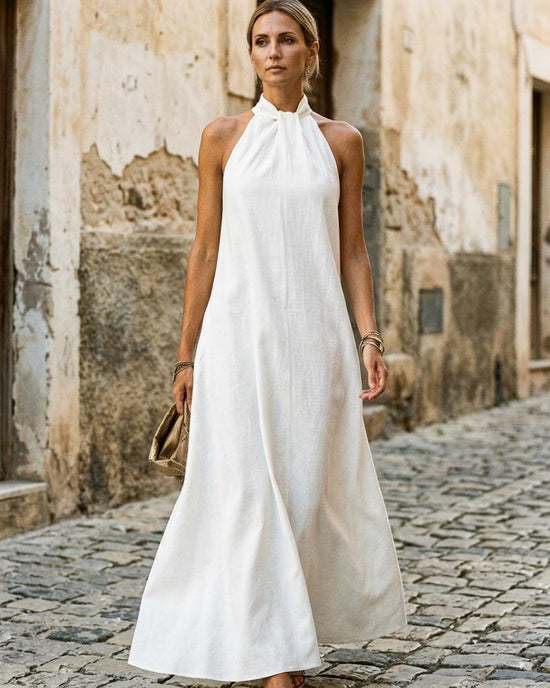 Macys Wear - Elsan | Ärmellos Lang Kleid Damen
