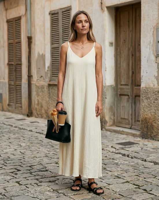 Macys Wear - Lyver | Ärmelloses Strukturiertes Kleid Damen