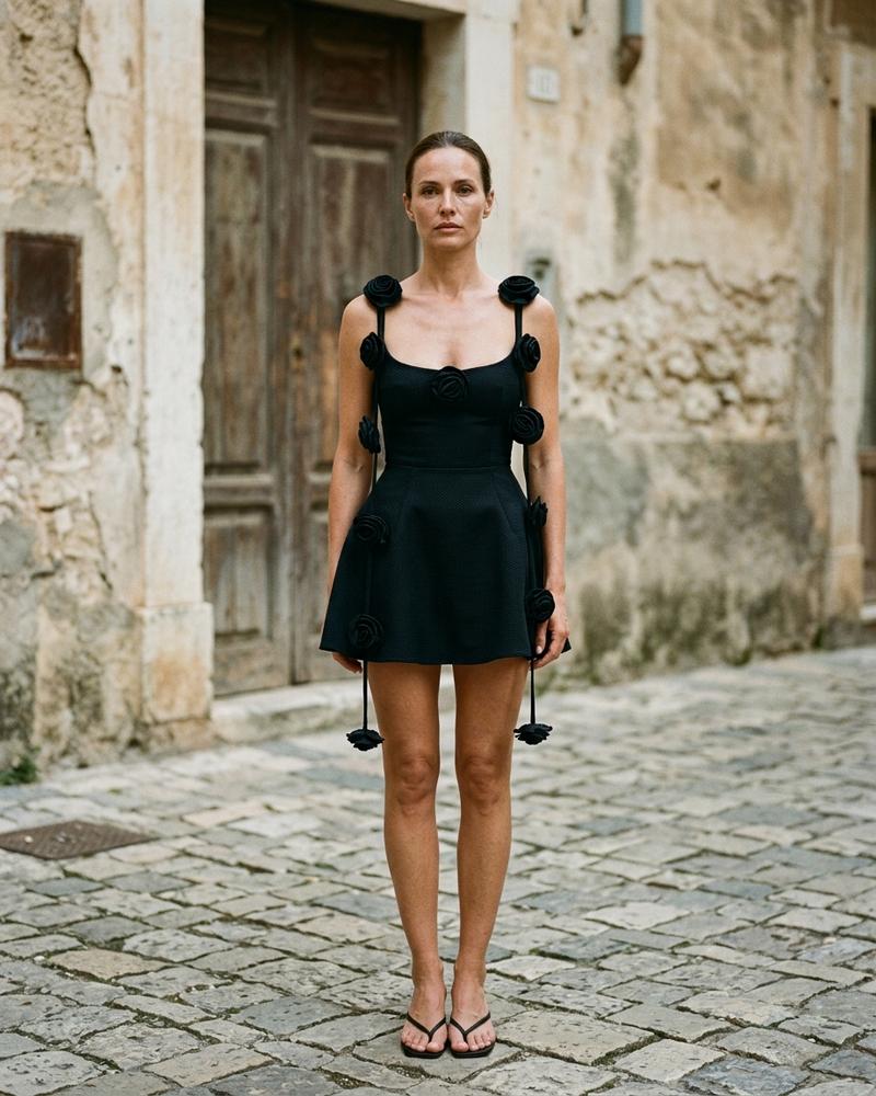 Macys Wear - Lynal | Verziertes Ärmelloses Kleid Damen