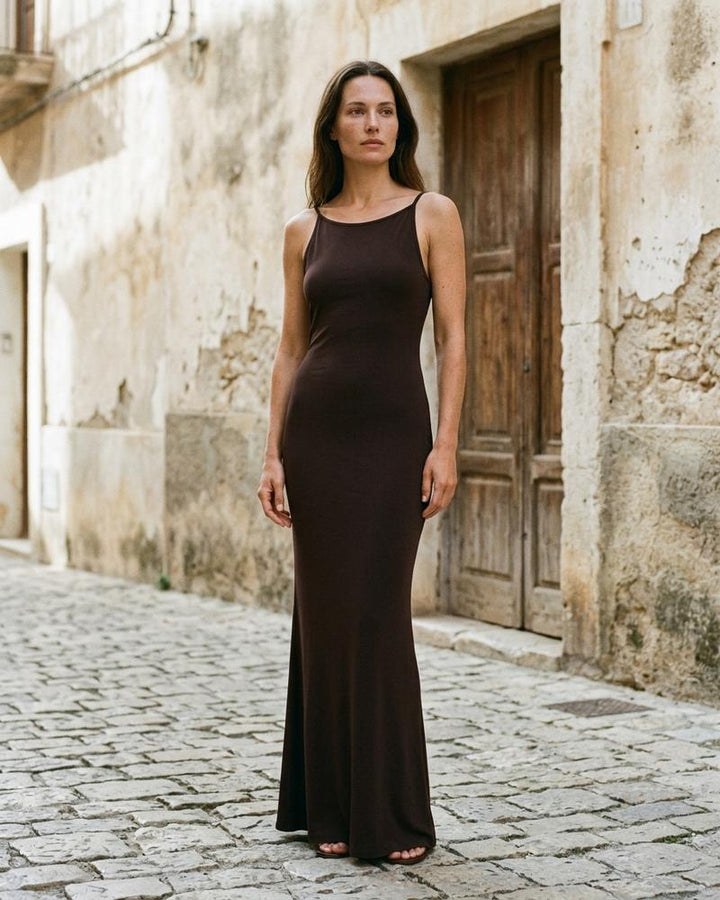 Macys Wear - Rasin | Ärmelloses Körperbetontes Kleid Damen