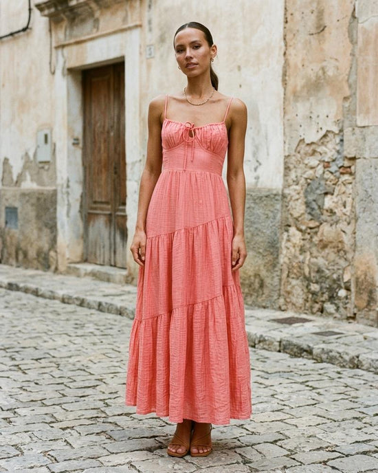 Macys Wear - Seral | Ärmellos Gestuft Kleid Damen