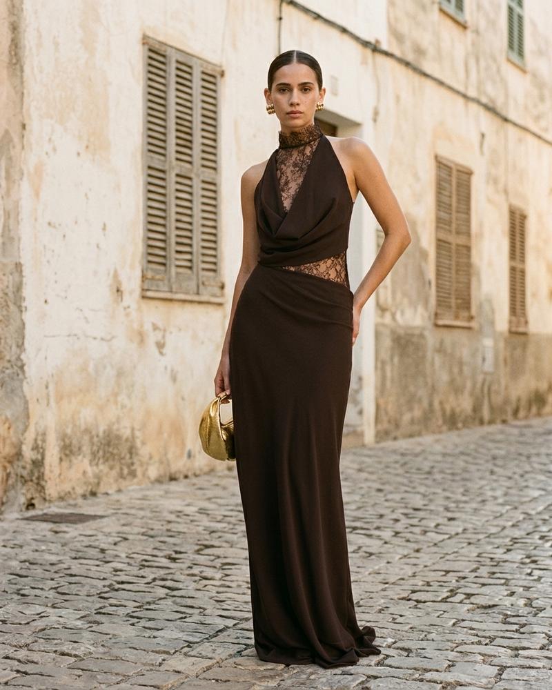 Macys Wear - Tadan | Ärmelloses Asymmetrisches Kleid Damen