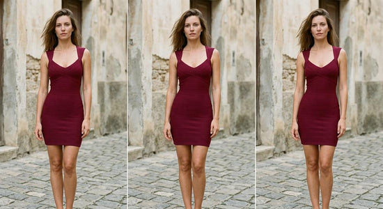 Macys Wear - Zarel | Figurbetont Ärmellos Kleid Damen