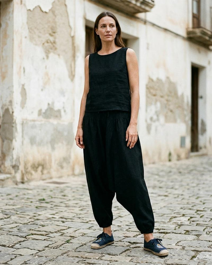 Macys Wear - Vasol | Locker Sitzende Tiefschrittige Hose Unisex
