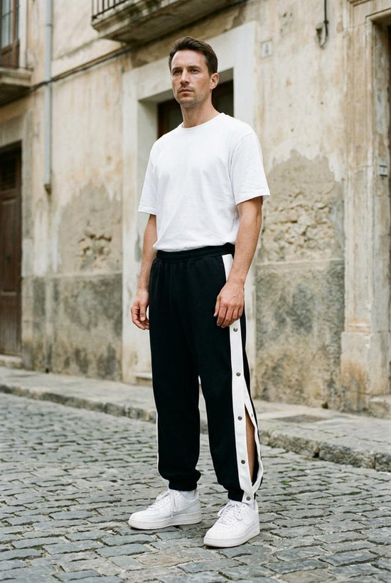 Macys Wear - Comin | Kontrastierende Geknöpfte Hose Unisex