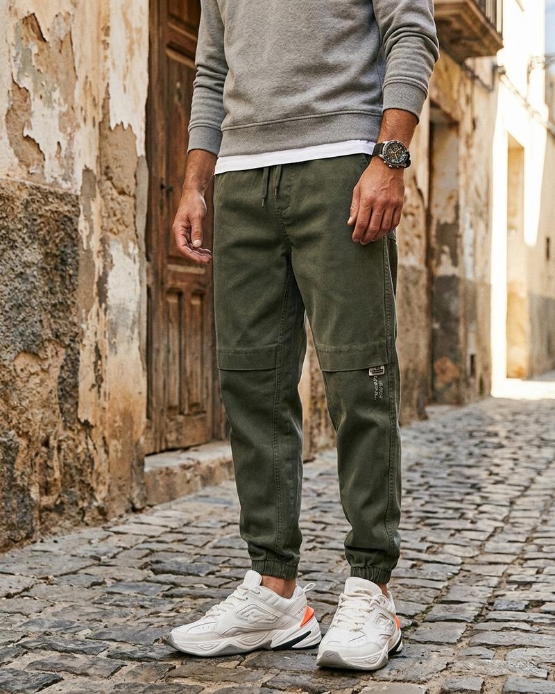 Macys Wear - Sasen | Aufgesetzte Elastische Hose Herren