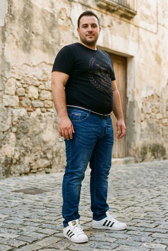 Macys Wear - Elram | Gerade Geschnittene Elastische Hose Herren