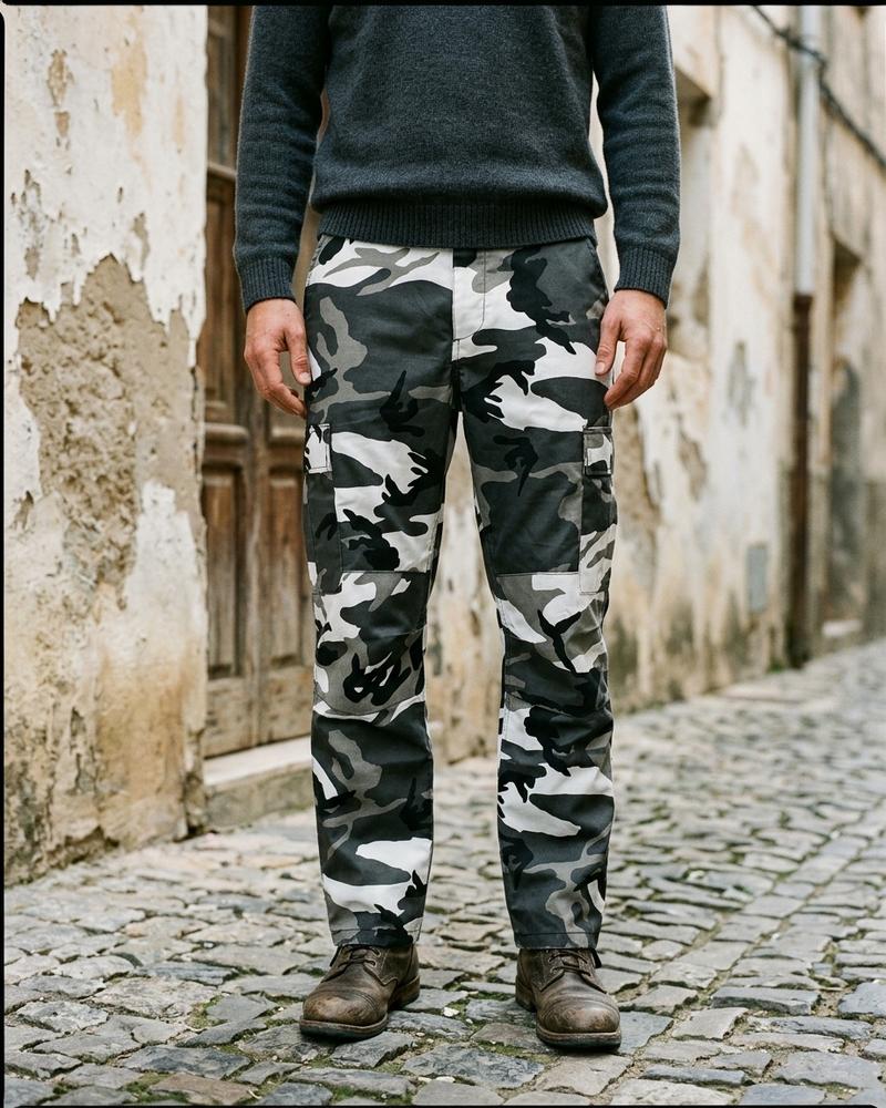 Macys Wear - Notor | Gemusterte Gerade Geschnittene Hose Unisex